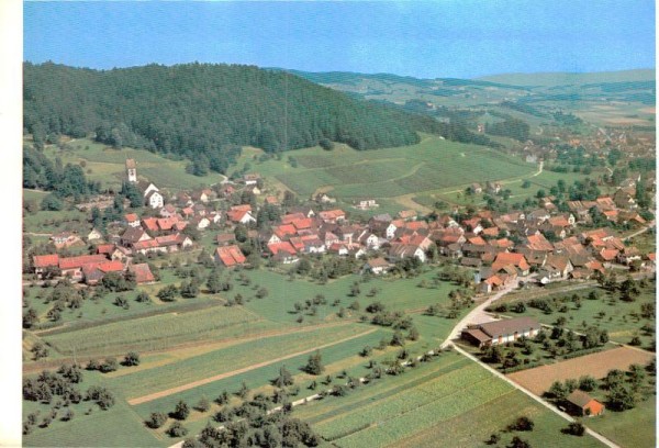 Unterstammheim ZH - Flugaufnahmen Vorderseite