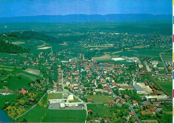 Oberburg BE - Flugaufnahmen Vorderseite