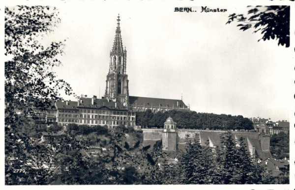 Bern. Münster Vorderseite