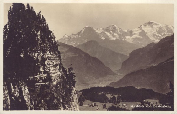 Ausblick von Beatenberg