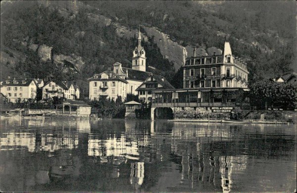 Vitznau, Hotel Rigi-Bahn Vorderseite