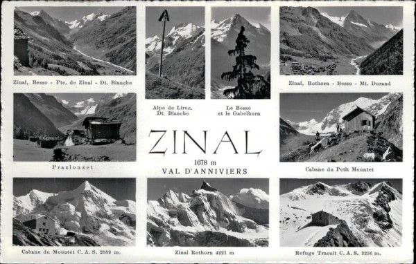 Zinal Vorderseite