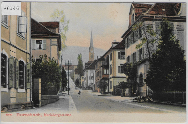 Rorschach - Mariabergstrasse - Litho