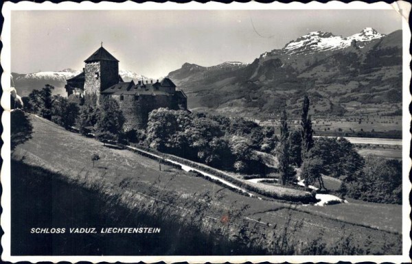 Vaduz, Schloss Vorderseite
