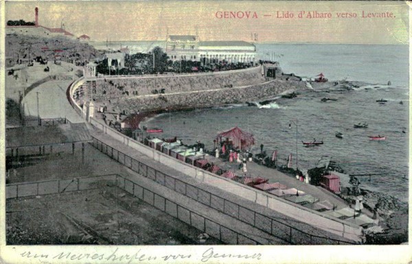 Genova, Lido d'Albaro Vorderseite
