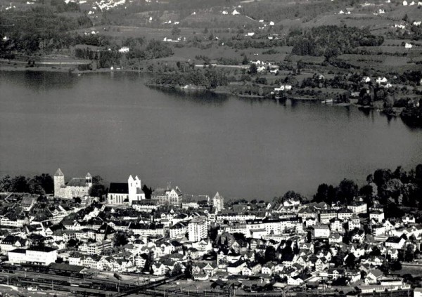 Rapperswil SG - Flugaufnahmen Vorderseite