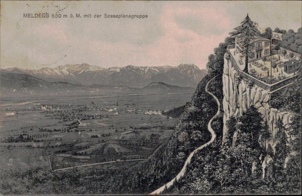 Walzenhausen, Meldegg Vorderseite