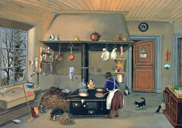 Kunst-Postkarte Vorderseite