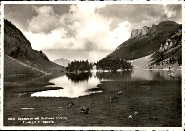 Seealpsee (Appenzeller Alpen) Vorderseite