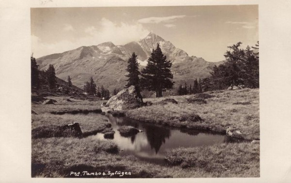 Tambo bei Splügen Vorderseite