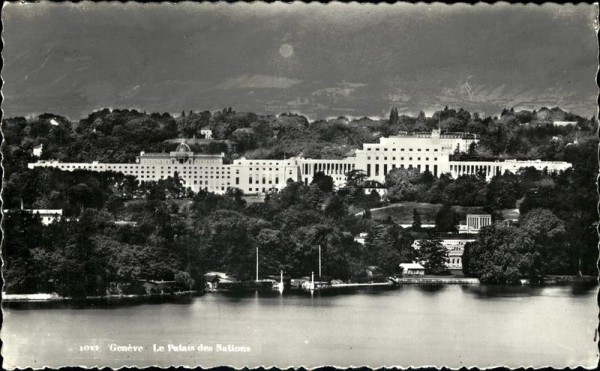 Genève/Le Palais de Nations Vorderseite