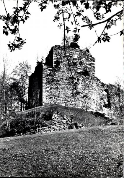 Ruine Castels Putz (Prättigau) Vorderseite