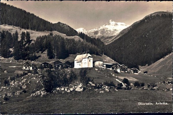 Disentis/Mustér Vorderseite