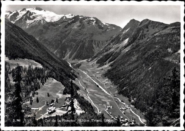 Col de la Forclaz, Trient Vorderseite