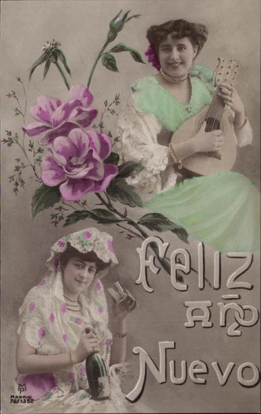 Feliz Año Nuevo Vorderseite