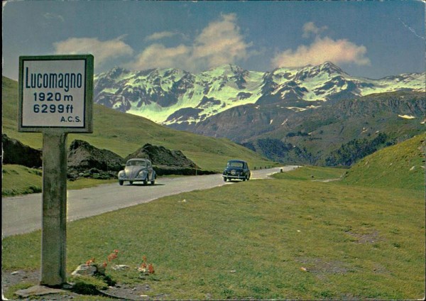 Lukmanierpass Vorderseite