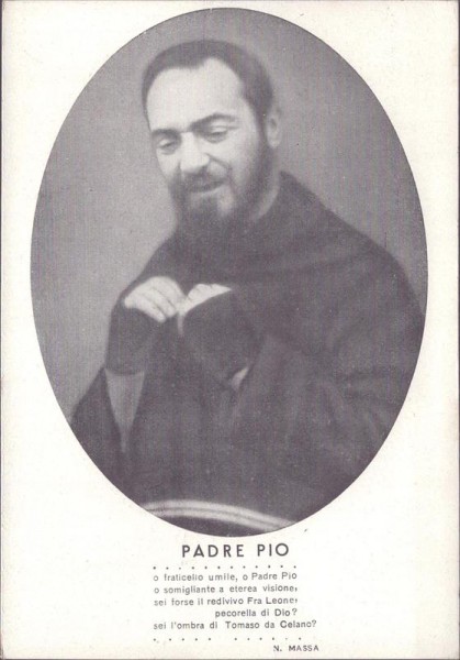 Padre Pio Vorderseite