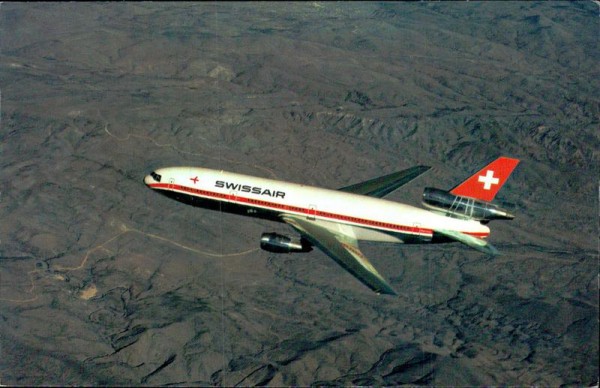 Swissair DC 10 Vorderseite