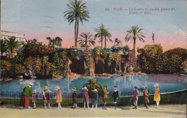 Nice (Nizza) la Grotte du Jardin