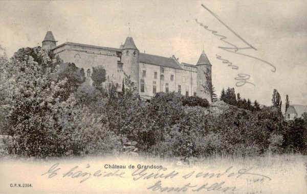 Schloss Grandson Vorderseite