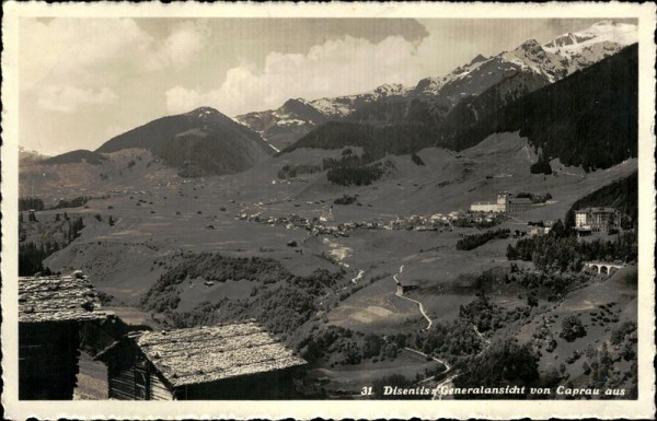 Disentis/Mustér Vorderseite