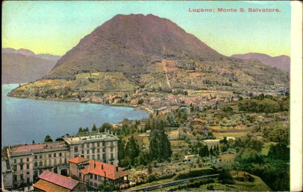 Lugano: Monte S.Salvatore Vorderseite