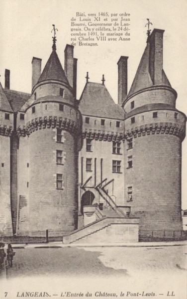 Château de Langeais Vorderseite