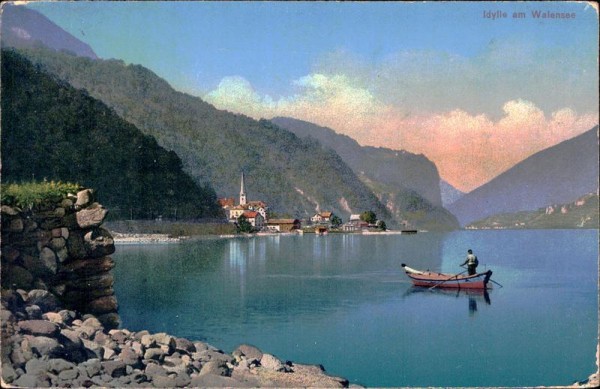 Idylle am Walensee Vorderseite