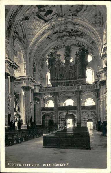 Fürstenfeldbruck - Klosterkirche Vorderseite