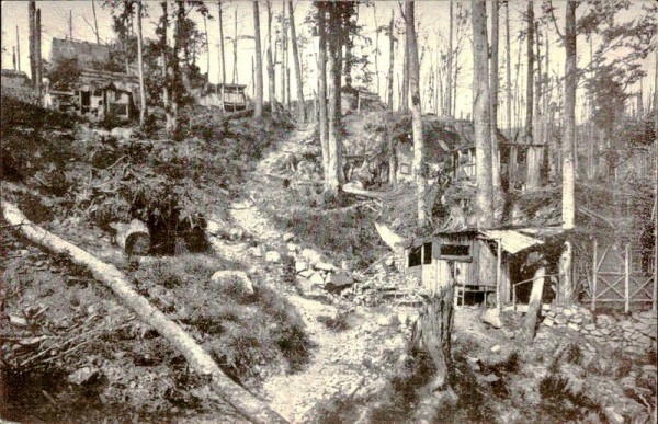 Abris au Vieil Armand(Hartmannswillerkopf) Vorderseite