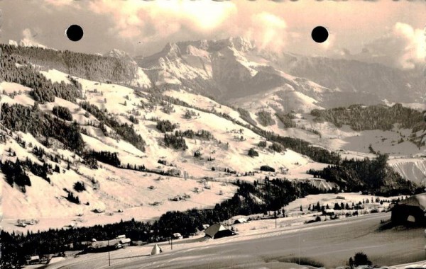 Montbas-Conthey, Les Diablerets. 1945 Vorderseite