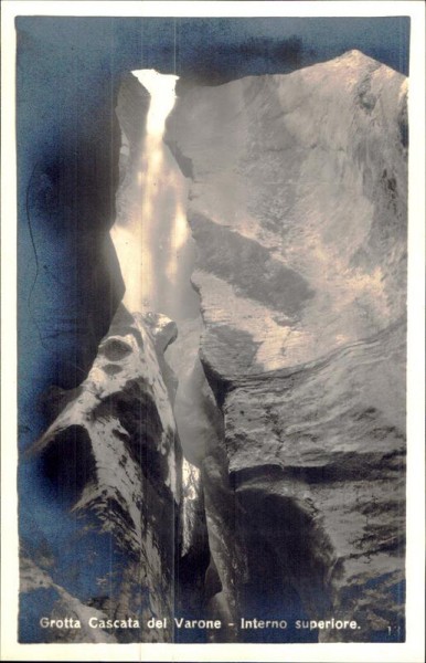 Grotta Cascata del Varone - Interno superiore Vorderseite