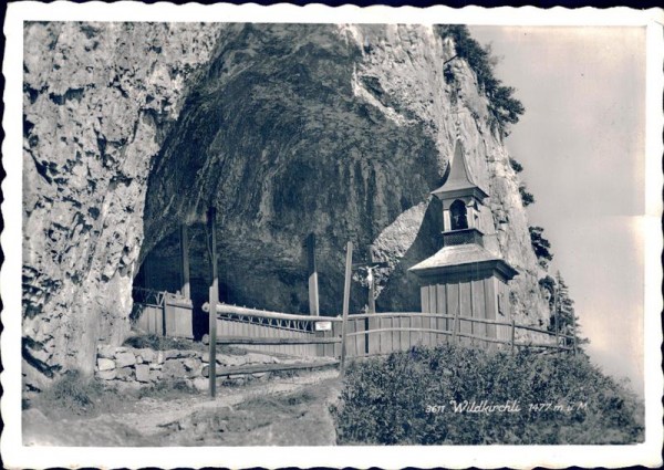 Wildkirchli Vorderseite