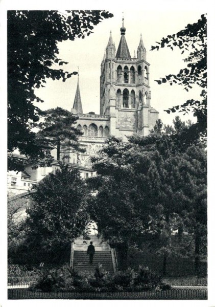 Kathedrale Notre-Dame (Lausanne) Vorderseite