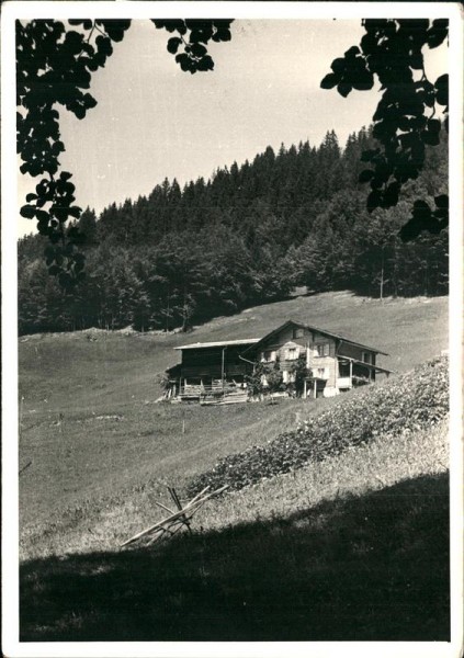 Fanas, Ferienhaus Plandadein Vorderseite