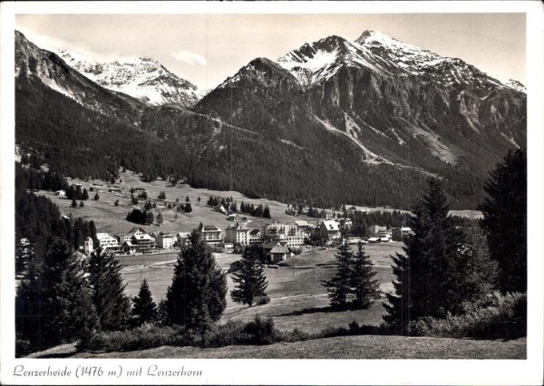 Lenzerheide mit Lenzerhorn Vorderseite