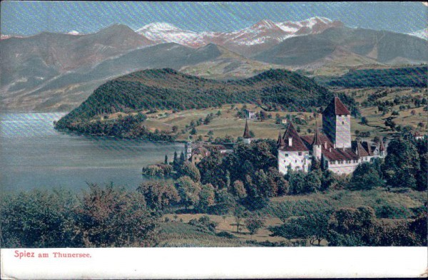 Spiez am Thunersee Vorderseite