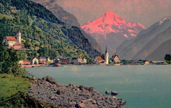 Flüelen mit Brixenstock Vorderseite