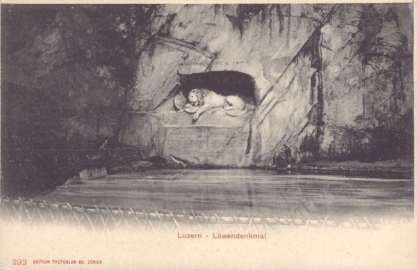 Luzern - Löwendenkmal