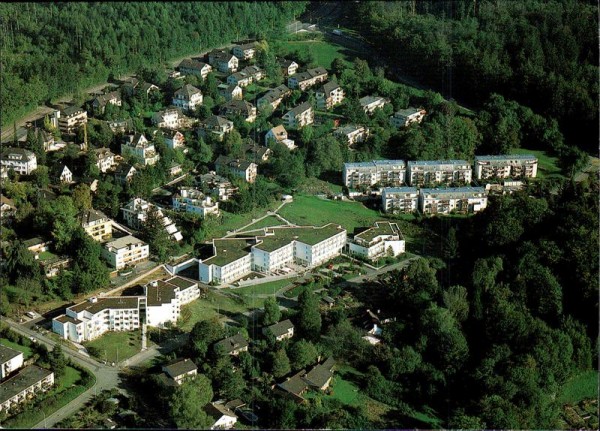 Zollikon, Rebwies, Flugaufnahme Vorderseite
