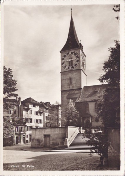 Kirche St. Peter, Zürich