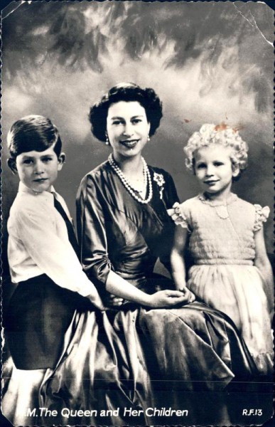 the quenn and her children Vorderseite