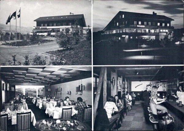 Längenbühl am Dittlingsee, Gasthof Restaurant Bar <Grizzly-Bär> Vorderseite