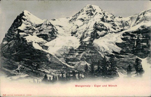 Wengeralp - Eiger und Mönch Vorderseite