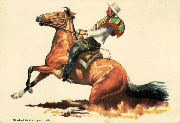 La Sentada, Carlos del Campo Vorderseite