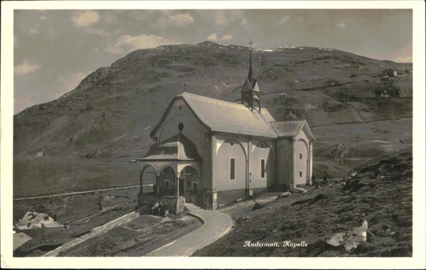 Andermatt. Kapelle Vorderseite