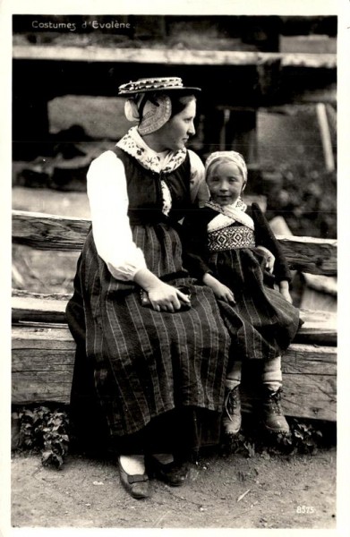 Costumes d' Evolène Vorderseite