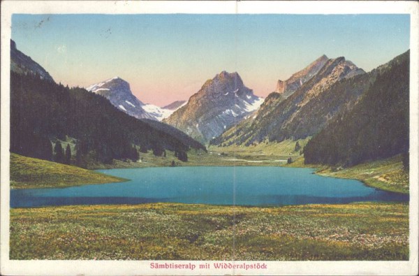 Sämbtiseralp mit Widderalpstöck