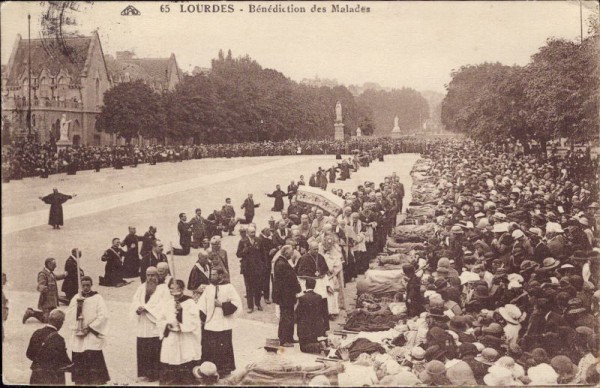 Lourdes, Bénédiction des Malades
