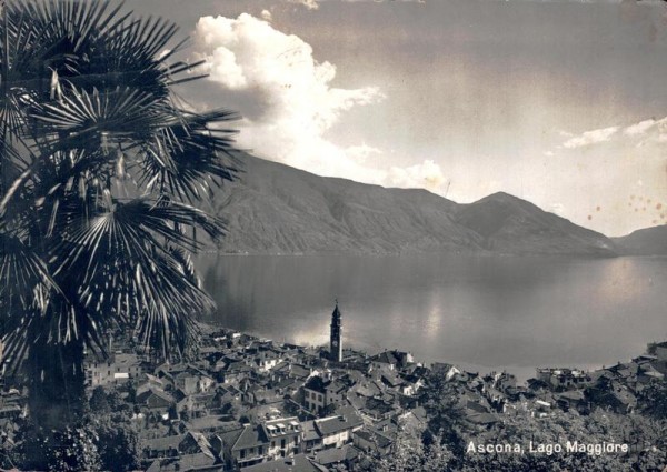 Ascona, Lago Maggiore Vorderseite
